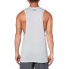 imageUnder Armour Mens Project Rock Blood Sweat Respect Tank011 Mod Gray Medium Heather   Black