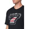 imageUnder Armour Mens Project Rock Iron 7 Short Sleeve T Shirt001 Black   White