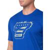 imageUnder Armour Mens Project Rock Iron 7 Short Sleeve T Shirt400 Team Royal   Charged Yellow