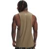 imageUnder Armour Mens Project Rock Iron Paradise Sleeveless T Shirt251 Bayou   White Clay