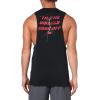 imageUnder Armour Mens Project Rock Tank001 Black  White  Racer Red