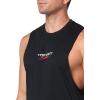 imageUnder Armour Mens Project Rock Tank001 Black  White  Racer Red