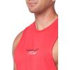 imageUnder Armour Mens Project Rock Tank989 Lava Red   White