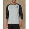 imageUnder Armour Mens Utility 34 Performance Shirt011 Mod Gray Full Heather  Black  Black