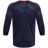imageUnder Armour Mens Utility 34 Performance Shirt100 White  Midnight Navy  Red