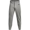 imageUnder Armour Mens Utility Baseball Pant Closed 22075 Baseball Gray   Black