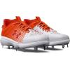 imageUnder Armour Mens Yard Low Mt Baseball Cleat ShoeTeam Orange