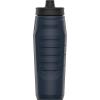 imageUnder Armour Squeeze Water Bottles 32 oz Water Bottles Sideline Sports Water Bottle with QuickShot Lid Quick ampamp Easy Hydration Gym Water Bottles Squeeze Bottle 1 32oz BottleNavy Blue and Black