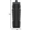 imageUnder Armour Squeeze Water Bottles 32 oz Water Bottles Sideline Sports Water Bottle with QuickShot Lid Quick ampamp Easy Hydration Gym Water Bottles Squeeze Bottle 1 32oz BottleBlackPitch Grey