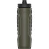 imageUnder Armour Squeeze Water Bottles 32 oz Water Bottles Sideline Sports Water Bottle with QuickShot Lid Quick ampamp Easy Hydration Gym Water Bottles Squeeze Bottle 1 32oz BottleMarine Green