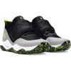 imageUnder Armour UnisexChild Pre School Zone Basketball 2 Shoe004 BlackMod GrayHighvis Yellow