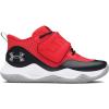 imageUnder Armour UnisexChild Pre School Zone Basketball 2 Shoe600 Racer RedBlackMod Gray