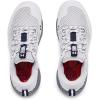imageUnder Armour Womens HOVR Block City Volleyball ShoeWhite 100Midnight Navy