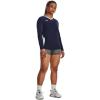 imageUnder Armour Womens UA Volleyball Powerhouse 20 Long Sleeve Jersey  HeatGear Fabric with Mesh PanelsMidnight Navy  White