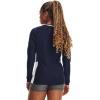 imageUnder Armour Womens UA Volleyball Powerhouse 20 Long Sleeve Jersey  HeatGear Fabric with Mesh PanelsMidnight Navy  White