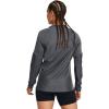 imageUnder Armour Womens UA Volleyball Powerhouse 20 Long Sleeve Jersey  HeatGear Fabric with Mesh PanelsPitch Gray  White