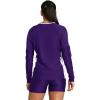 imageUnder Armour Womens UA Volleyball Powerhouse 20 Long Sleeve Jersey  HeatGear Fabric with Mesh PanelsPurple  White