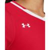 imageUnder Armour Womens UA Volleyball Powerhouse 20 Long Sleeve Jersey  HeatGear Fabric with Mesh PanelsRed  White