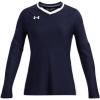 imageUnder Armour Girls Volleyball Powerhouse LongSleeve JerseyMidnight Navy 410White