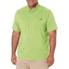 imageUnder Armour Mens Drift Tide 20 ShortSleeve TShirtLime Foam 368Tent