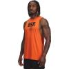 imageUnder Armour Mens Project Rock Blood Sweat Respect Tank844 Orange Base   Black