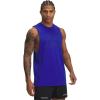 imageUnder Armour Mens Project Rock Iron Paradise Sleeveless T Shirt400 Team Royal   Black