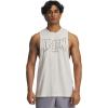 imageUnder Armour Mens Project Rock Payoff Tank Top279 Stone   Black