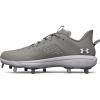 imageUnder Armour Mens Yard Low Mt Baseball Cleat ShoeBaseball Gray