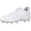imageUnder Armour Mens Yard Low Mt TPU Baseball Cleat ShoeWhite