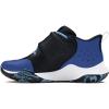 imageUnder Armour UnisexChild Pre School Zone Basketball 2 Shoe005 BlackTech BlueHorizon Blue