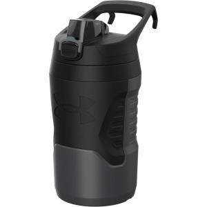 imageUnder Armour 32 oz Insulated Water Bottles  Sports Water Jug with Handle Fence Hook Leak Resistant for Baseball Football ampamp More 32 oz Water Bottles Sports Water Bottle InsulatedJet Grey