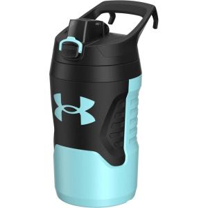 imageUnder Armour 32 oz Insulated Water Bottles  Sports Water Jug with Handle Fence Hook Leak Resistant for Baseball Football ampamp More 32 oz Water Bottles Sports Water Bottle InsulatedBreeze BlueBlack