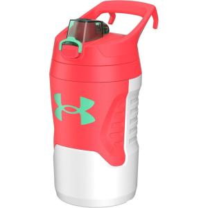 imageUnder Armour 32 oz Insulated Water Bottles  Sports Water Jug with Handle Fence Hook Leak Resistant for Baseball Football ampamp More 32 oz Water Bottles Sports Water Bottle InsulatedWhiteBeta