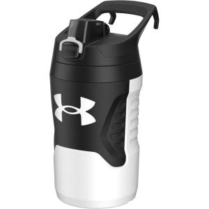 imageUnder Armour 32 oz Insulated Water Bottles  Sports Water Jug with Handle Fence Hook Leak Resistant for Baseball Football ampamp More 32 oz Water Bottles Sports Water Bottle InsulatedWhiteBlack