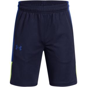 imageUnder Armour Boys Baseline Basketball Shorts410 Midnight Navy  Morph Green  Tech Blue