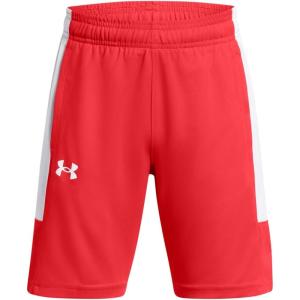imageUnder Armour Boys Baseline Basketball Shorts600 Red   White