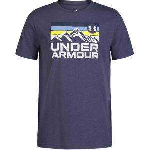 imageUnder Armour Boys Outdoor Short Sleeve TShirt CrewneckAurora Purple