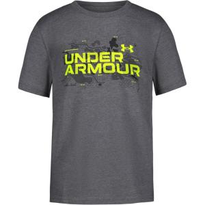 imageUnder Armour Boys Outdoor Short Sleeve TShirt CrewneckCastlerock Topo
