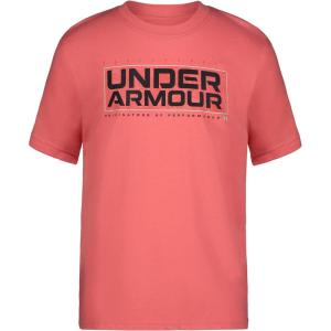 imageUnder Armour Boys Outdoor Short Sleeve TShirt CrewneckCoho Intel