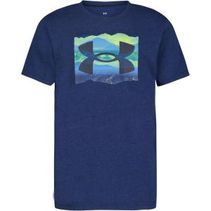 imageUnder Armour Boys Outdoor Short Sleeve TShirt CrewneckGrand Scenic Blue