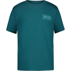 imageUnder Armour Boys Outdoor Short Sleeve TShirt CrewneckHydro Teal Topo Stack