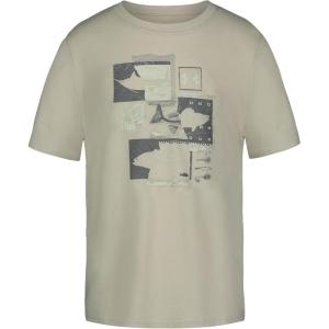 imageUnder Armour Boys Outdoor Short Sleeve TShirt CrewneckKhaki Base Fish