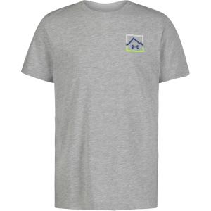 imageUnder Armour Boys Outdoor Short Sleeve TShirt CrewneckMountain Mod Gray