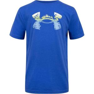 imageUnder Armour Boys Outdoor Short Sleeve TShirt CrewneckVersa Blue River
