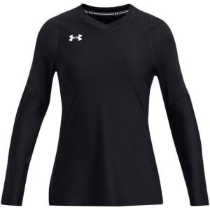 imageUnder Armour Girls Volleyball Powerhouse LongSleeve JerseyBlack 001Metallic Silver