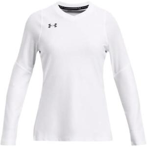 imageUnder Armour Girls Volleyball Powerhouse LongSleeve JerseyWhite 100White