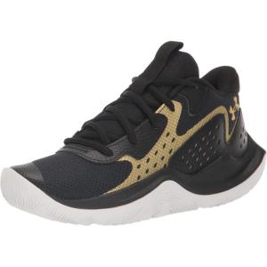 imageUnder Armour Kids Grade School Jet 23 Basketball Shoe002 BlackBlackMetallic Gold