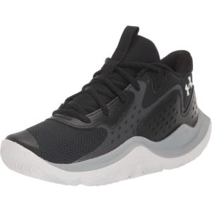 imageUnder Armour Kids Grade School Jet 23 Basketball Shoe004 BlackJet GrayWhite