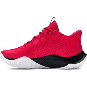 imageUnder Armour Kids Grade School Jet 23 Basketball Shoe600 RedBlackWhite
