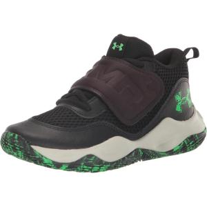 imageUnder Armour Kids Grade School Zone Basketball 2 Shoe002 BlackLizardGreen Screen